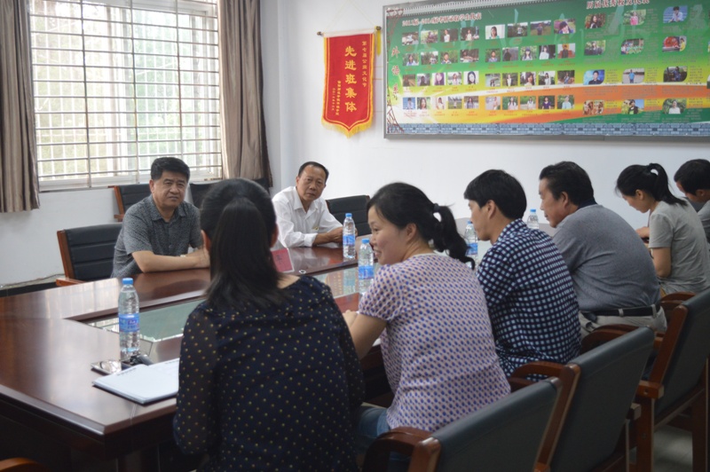 周口师范学院必威西汉姆联领导到外语系考察交流
